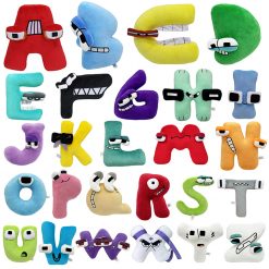 Alphabet Lore Plush Toys 26 English Letters Plushies - Juhi